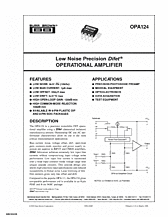 DataSheet OPA124 pdf